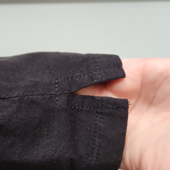 🎣Organic cotton graphic tee, black, size M - Picture 5 of 6